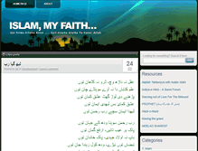 Tablet Screenshot of islam.akhaliq.com